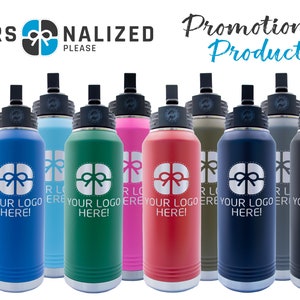 Custom Engraved 32 oz Sports Tumbler: Logo Personalized