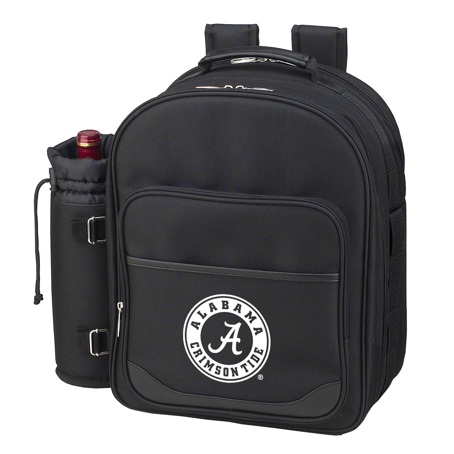 Alabama Crimson Tide Picnic Backpack Set for Four. Alumni Fans ...
