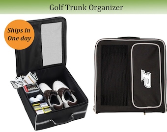 Purdue Boilermakers Golf Shoe Bag Organizer. Alumni Fans, Graduation, Tailgating, Entertaining, Birthdays.