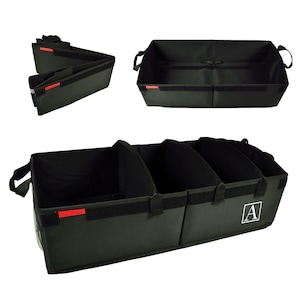 Trunk Organizer Monogrammed  70 LB Capacity- Weddings, Housewarming, Birthdays, Holiday Gift.. Ships Same Day
