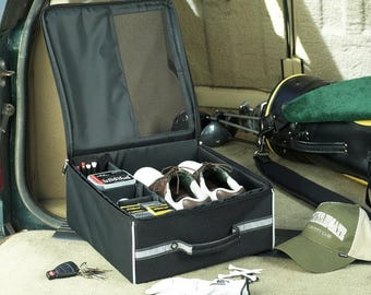 Personalized Golf Shoe Bag Trunk Organizer. Golfing Gift for Men & Women.
