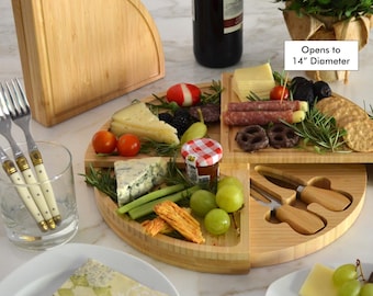 Penn State Nittany Lions Charcuterie Board. New Design Saves Storage Space & Stores Tools. Unique Alumni Gift, Graduation, Birthdays