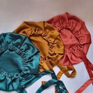 FINI LES NOEUDS!  Bonnet de nuit pour protection cheveux