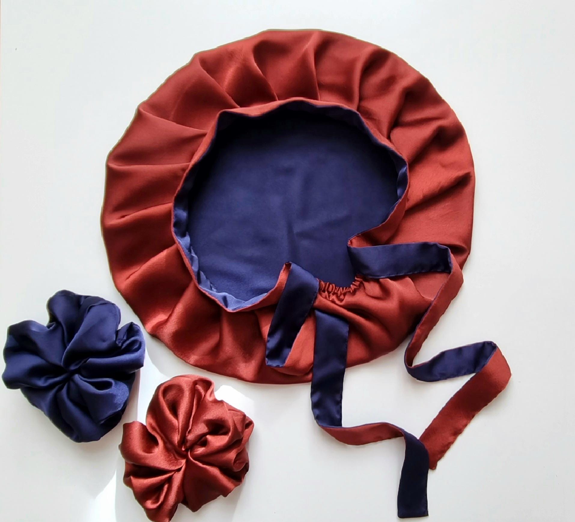 KASESSS 3 Pièces Bonnet Satin Cheveux Nuit Enfant, Bonnet En Satin De Soie, Élastique Bonnet Soie Cheveux Nuit, Réutilisable Enfants Bonnet De Nuit Licorne Pour Les Filles Garçons De 2 à 8