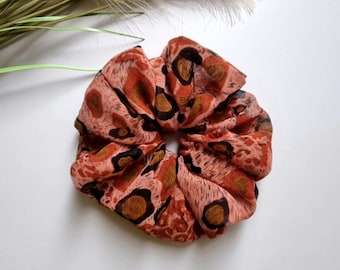 Fluffy scrunchie, chic scrunchie, elegant hair scrunchie, gift for her, birthday gift