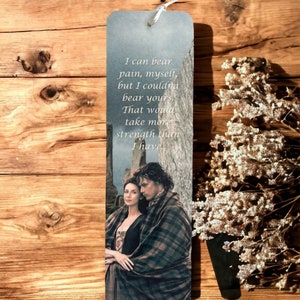 Scottish Highlander Bookmarks Book Series Jamie Claire Wedding Vows Sassenach Fandom Merch Gifts for Readers Book Clubs JAMIE/CLAIRE: pain