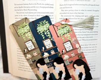 Home Is Where My Books Are Bookmark | Book Accessory | Gifts for Readers | Laminated With Tassel | Book Club Gift | Gifts for Her | 2-Sided