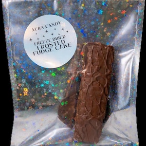 Freeze Dried Frosted Fudge Cake