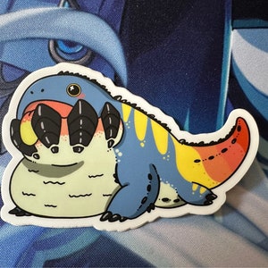 Monster Hunter Dodogama Matte Vinyl-Aufkleber 8cm x 5cm