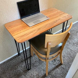 Solid Oak Desk made from recycled wood!