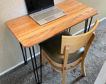 Solid Oak Desk made from recycled wood!