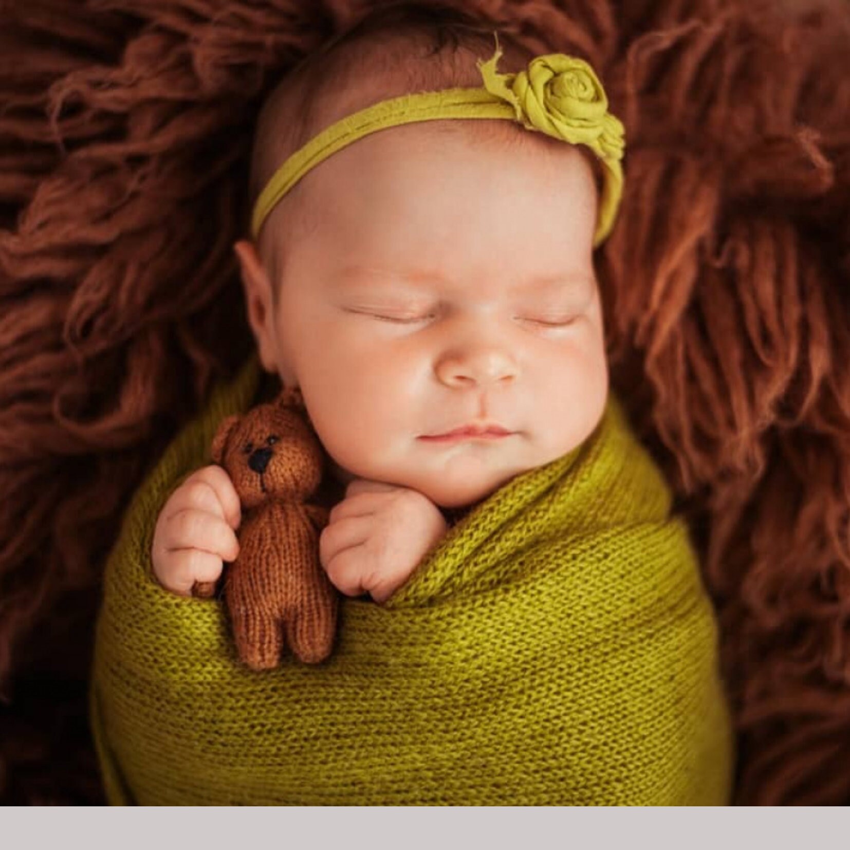 Knitting Pattern Miniature Teddy Bear PDF Video Newborn Etsy