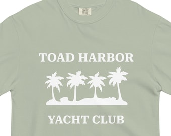 Toad Harbor Yacht Club Unisex Tee Shirt for Nintendo Fans and Gamers