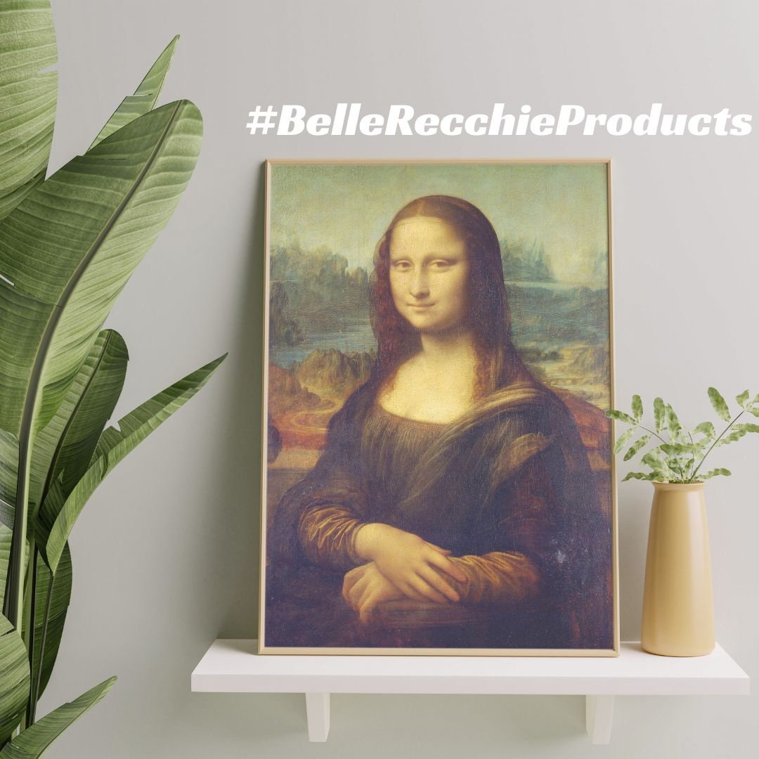 The Mona Lisa Printable Art Mona Lisa Canvas Print Etsy The Mona Lisa Printable Art Mona Lisa Canvas Print Etsy