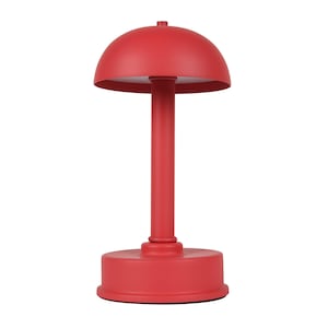 Lámpara de mesa turca inalámbrica moderna Retroline / Lámpara de escritorio decorativa y recargable / multiusos para el hogar, restaurante, cafetería, UZAY DRIED ROSE