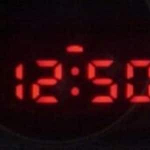 Time-shop-uk Retro LED Watch - Silver - Homage to the 1970s Vintage ...