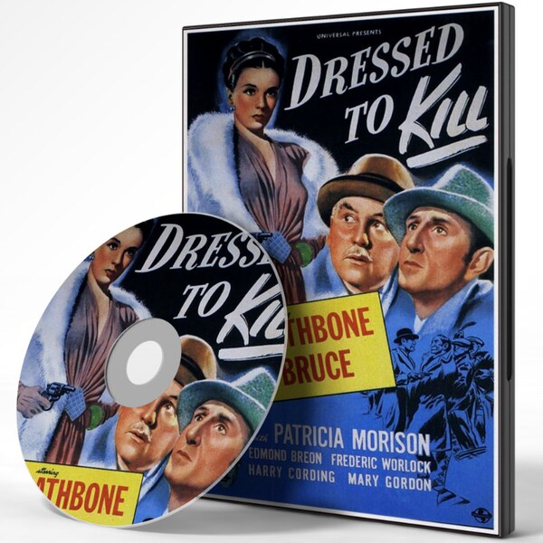 Dressed to Kill (1946) Crime, Mystery DVD