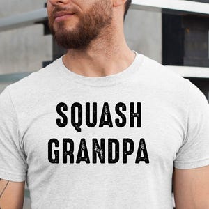 Vintage Graphic Tee, Squash Grandpa Shirt, Squash Shirt, Squash Player Gift, Gift for Squash Player, Squash Tshirt, Squash Dad, Squash Lover