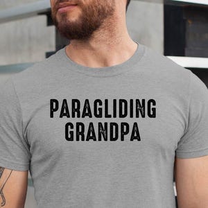 Dad Squad Shirt, Paragliding Grandpa Shirt, Funny Paragliding Shirt, Paragliding Gift, Paraglider Tshirt, Paraglider Tee, Parachuting Shirt