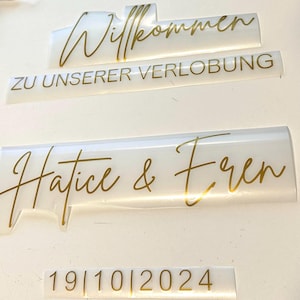 Welcome sign stickers | Personalized vinyl stickers | Custom text for welcome boards | Wedding mirrors | Reception | Baby shower