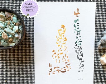 Atlantis Intuitive Codes Lichtsprache Original Druck Spirituelle Energie Somatisches Channeln Geist Seele Erinnerung Lyran Sternensamen Kunst