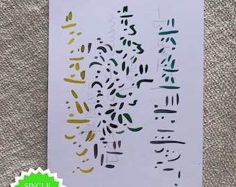 Atlantis Übertragung Lichtsprache, Heilung Spirituelle Energie Kunstwerk Lyran, Art Brut, Soul Mindset Shift