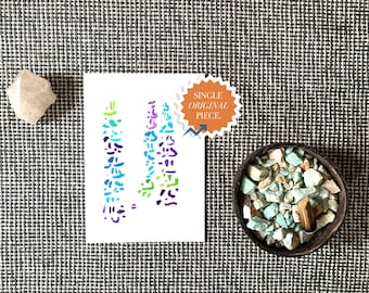 Flow Sternensamen Aktivierung Atlantis Übertragung Lichtsprache Original Print