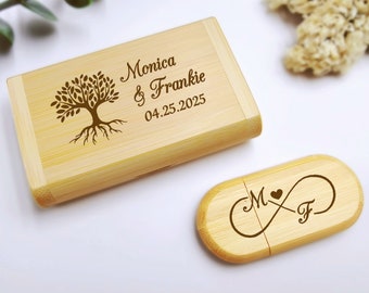 Gifts for Easter | Custom USB Wedding Favor | Wedding USB Wooden Memory Gift Box | Custom Gift for mom |Wedding Favor for Guest|Gift for her