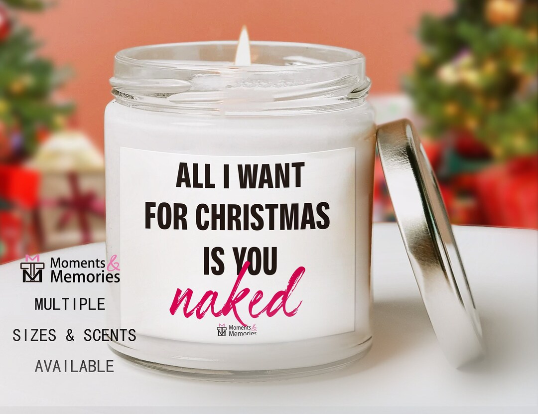 Funny Candle Labels/christmas Gifts Gift for Her/cute Candles