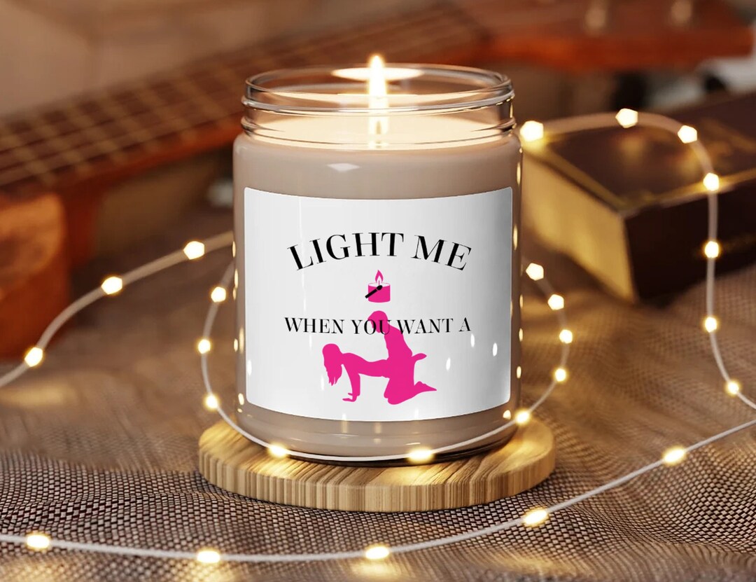 Funny Candle Labels/dirty Candle Labels for Husband/doggy Style/rude