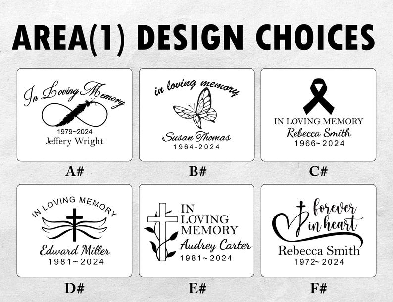 Design For Dead Custom Memorial Service Fans & Bags Set/bulk Funeral Favors for Guest ...