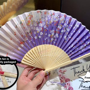 Personalized Wedding Fan/Wedding Folding Fans with Tassel/Bulk Custom Wedding Party Favors/Wedding Gifts for Guests/Rustic Wedding Hand Fans
