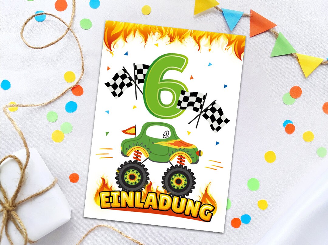 Einladungskarten zum 6. Kindergeburtstag Einladungen zum sechsten