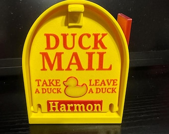 Custom Name Cruise Duck Mailbox For Cruise Ship Stateroom Door Magnetic Royal Carnival MSC