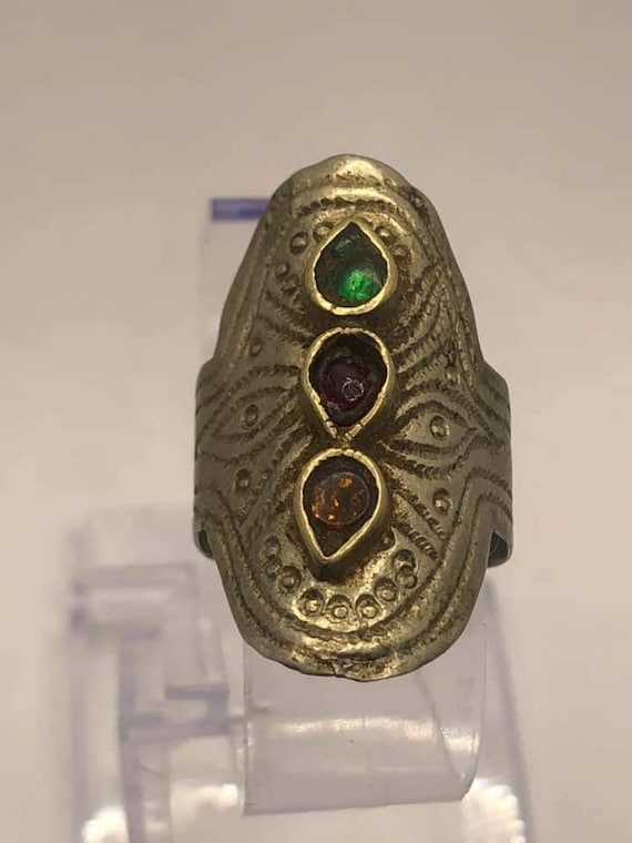 Kuchi Afghan Tribal, Vintage Retro  Rings X6.. engraved rings