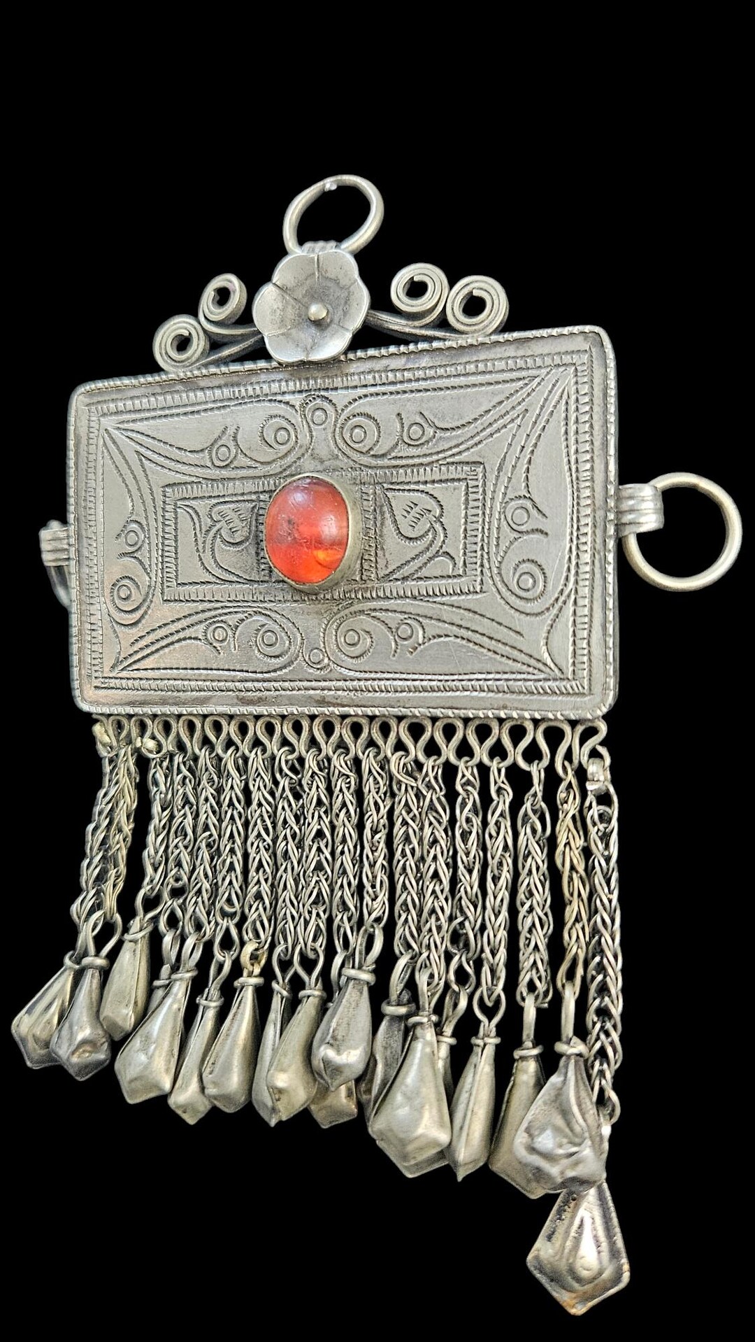 Collier Ethnique Brillant Tribal Kuchi Africain émaillé - Réglable, Neuf Avec étiquettes
