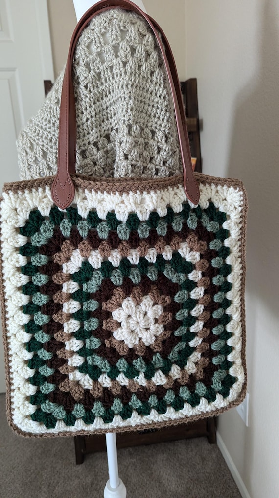 Made to Order - Earth Vibes Crochet Tote Bag