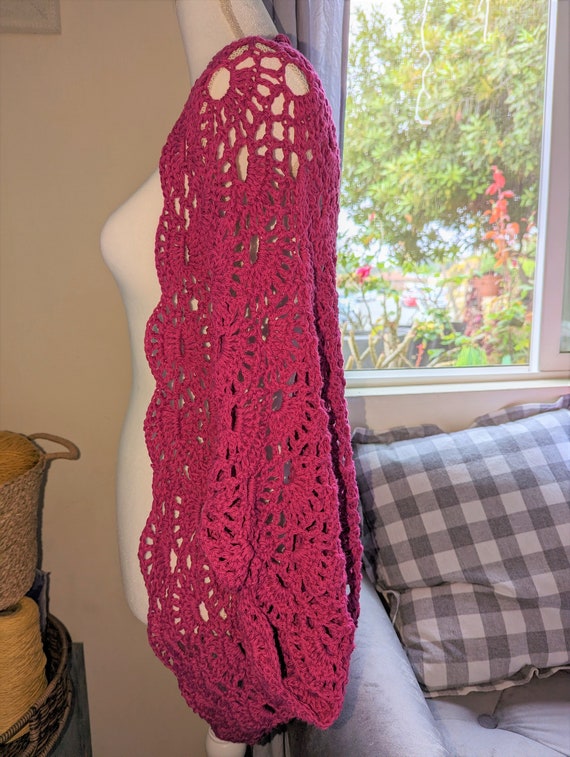 CROCHET PATTERN - Passion Crochet Lace Shrug