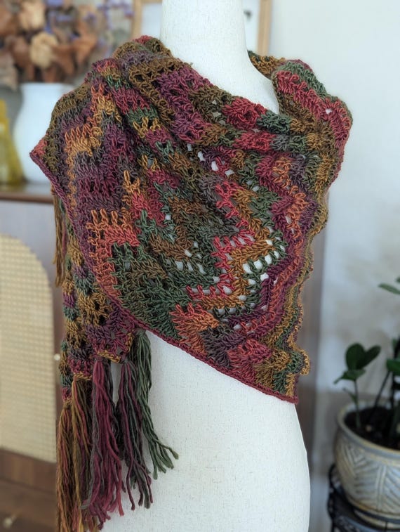Made to Order - Autumn Trails Shawl