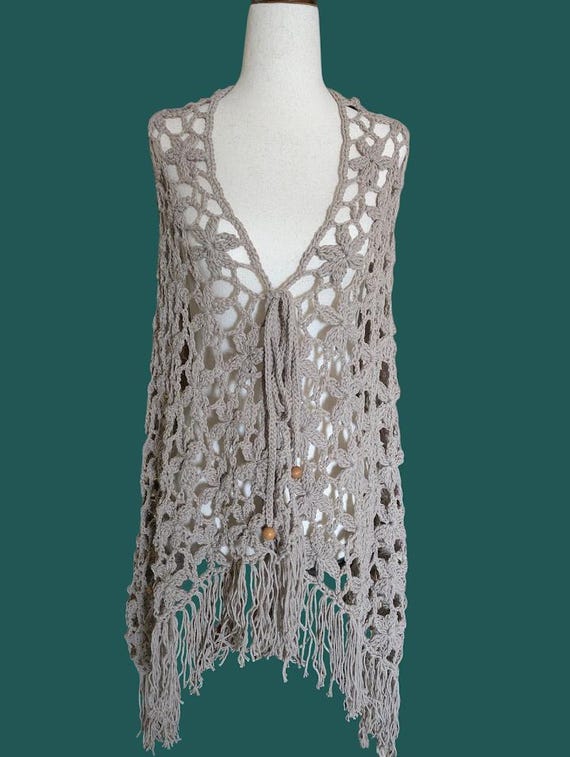 Made to Order - Crochet Orchid Floral Shawl
