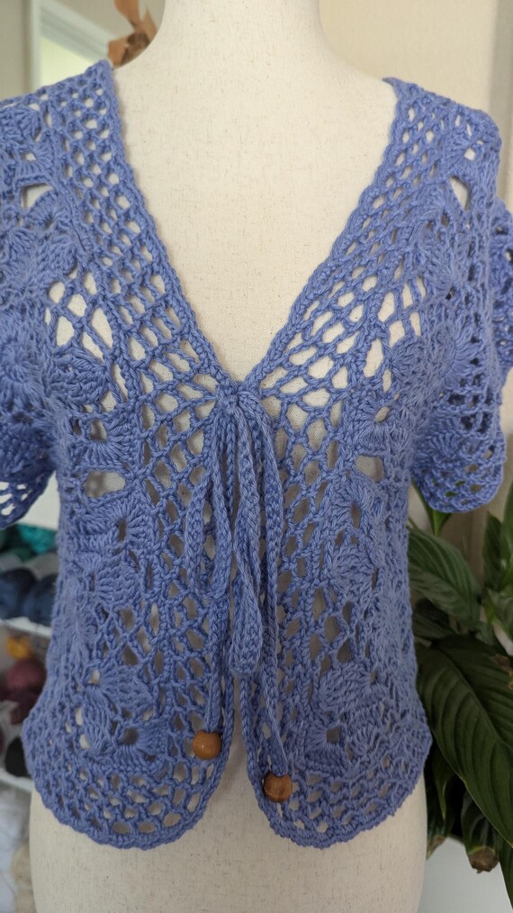Made to Order - Lavender Breeze Crochet Top