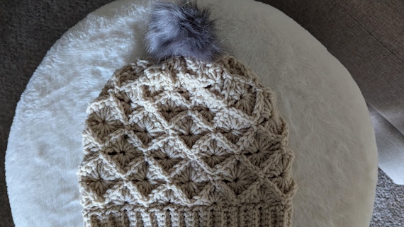 Made to Order - Diamond Peaks Crochet Beanie
