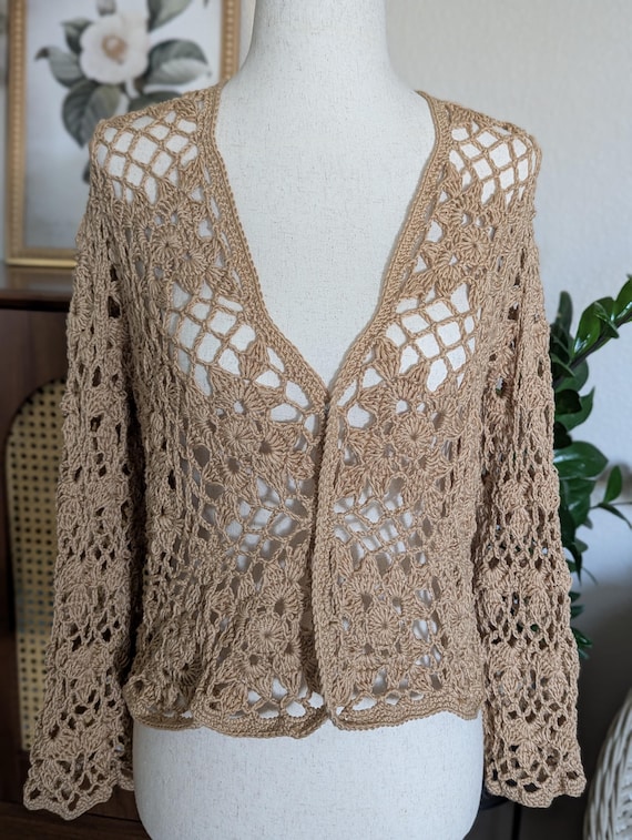 Made to Order - Whispering Petals Crochet Lace Top
