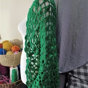 CROCHET PATTERN - The Shell Stitch Crochet Lace Shrug