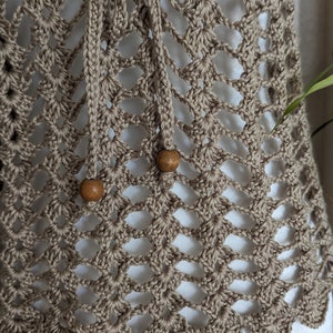 Dance With You Crochet Top Sand main image 0