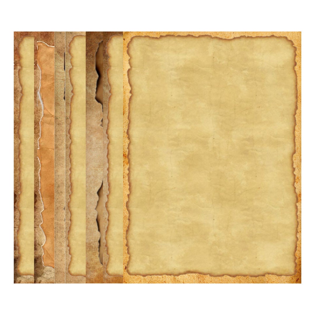 Old Parchment Antique Vintage Paper Backgrounds Digital - Etsy