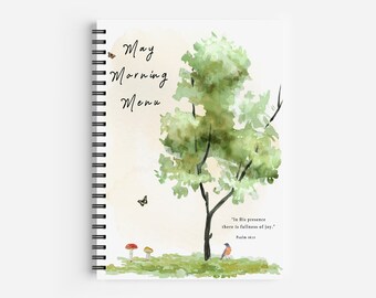 Morning Menu, May Menu, Spring, Nature, Traceable Calendar, Poetry, Bible, Affirmation, Picture Study, Educational, Charlotte Mason