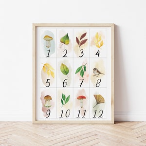 Ewiger Kalender, Kalender, 12-Monats-Kalender, druckbarer Kalender, Planer Bild 3