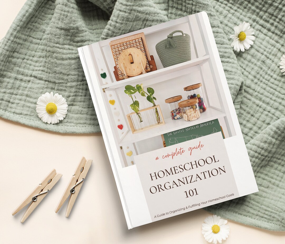 Organization Guide Homeschool Organization Guide, Homeschool Planning, Organizer, Project ...