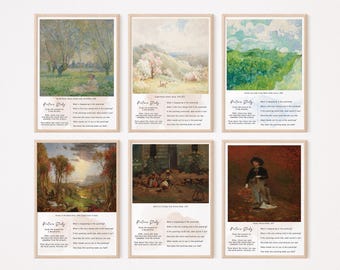 Picture Study Art Prints: Charlotte Mason Education, Digital Download